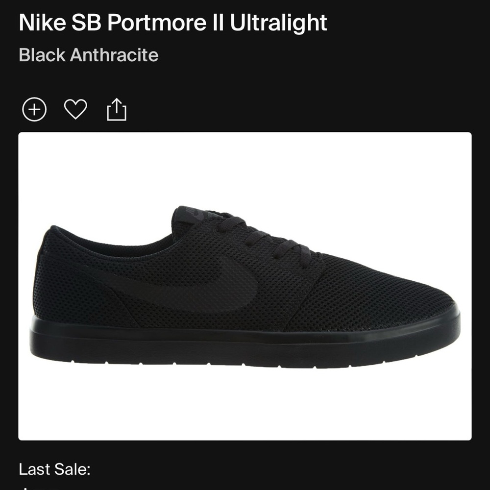 NWOT Nike Portmore Shoes